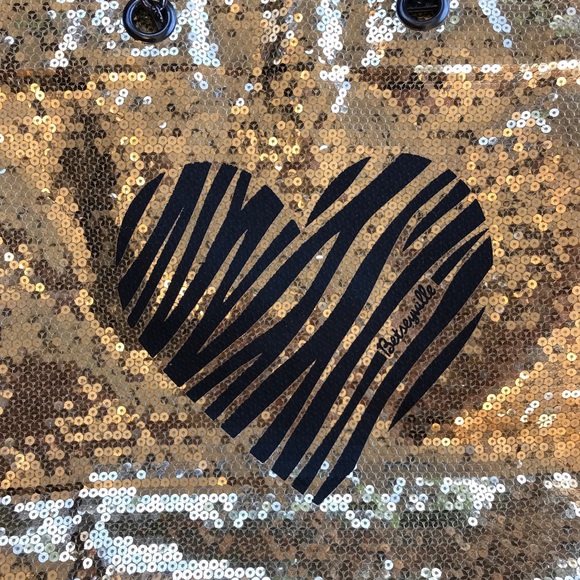 Gold sequin ✨Betseyville tote - Picture 2 of 4